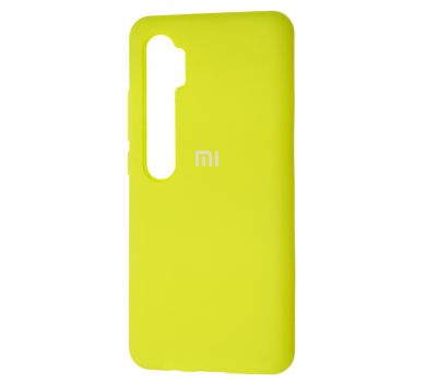 Чохол для Xiaomi  Mi Note 10 / Mi Note 10 Pro Silicone Full лимонний 3094270