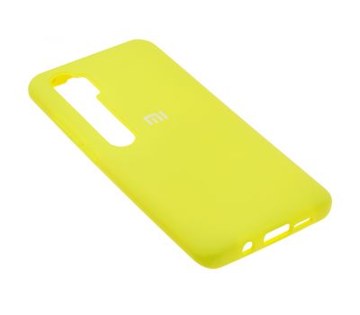 Чохол для Xiaomi  Mi Note 10 / Mi Note 10 Pro Silicone Full лимонний 3094271