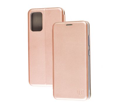 Чохол книжка Premium для Samsung Galaxy A72 рожево-золотистий