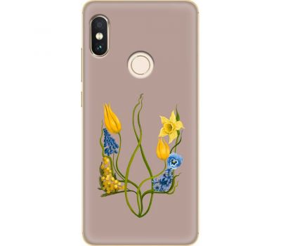 Чохол для Xiaomi Redmi Note 5 / 5 Патріотичні квіти у формі герба