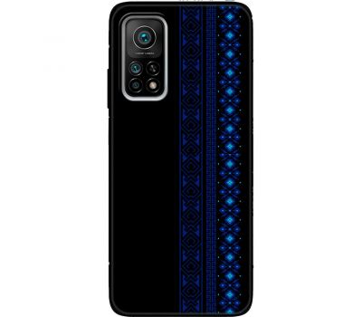 Чохол для Xiaomi Mi 10T / Mi 10T Pro MixCase патріотичні синій колір вишиванки