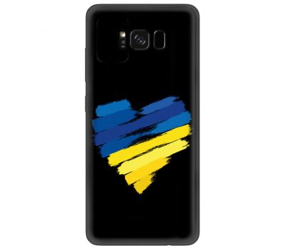 Чохол для Samsung Galaxy S8 (G950) MixCase патріотичний "серце"