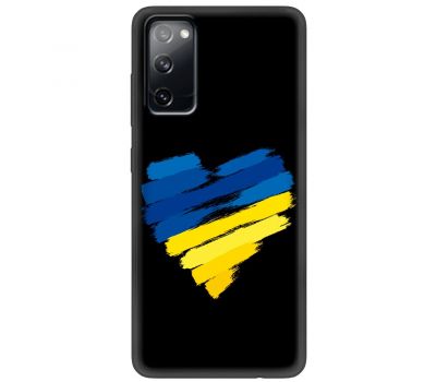 Чохол для Samsung Galaxy S20 FE (G780) MixCase патріотичний "серце"