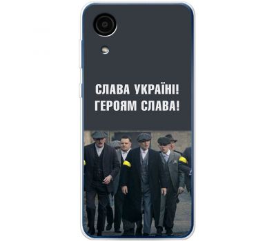 Чохол для Samsung Galaxy A03 Core (A032) MixCase патріотичний "Слава Україні!"