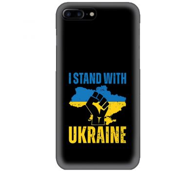 Чохол для iPhone 7 Plus / 8 Plus MixCase патріотичний "I stand with Ukraine"