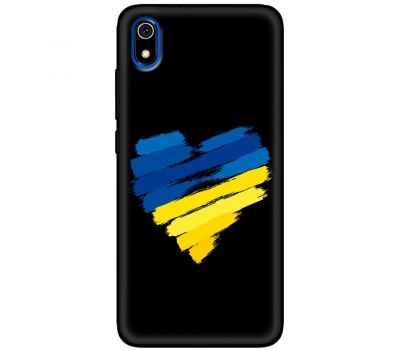 Чохол для Xiaomi Redmi 7A MixCase патріотичний "серце"