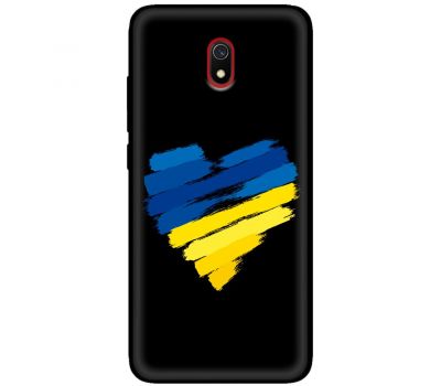 Чохол для Xiaomi Redmi 8A MixCase патріотичний "серце"