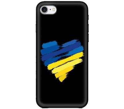 Чохол для iPhone 7 / 8 / SE MixCase патріотичний "серце"