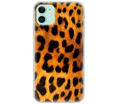 Чохол для iPhone 11 MixCase Леопард вовна