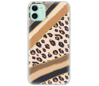 Чохол для iPhone 11 MixCase Леопард палітра