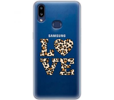 Чохол для Samsung Galaxy A10s (A107) MixCase Леопард love