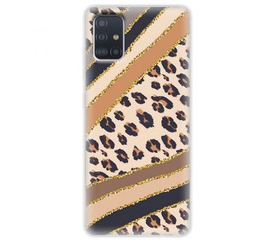 Чохол для Samsung Galaxy A51 (A515) / M40s MixCase Леопард палітра