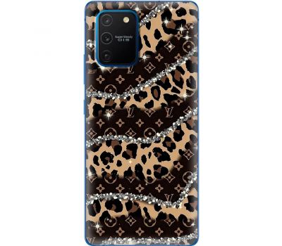 Чохол для Samsung Galaxy S10 Lite (G770) / A91 MixCase Леопард Louis Vuitton