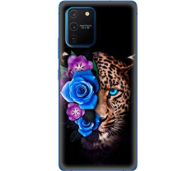 Чохол для Samsung Galaxy S10 Lite (G770) / A91 MixCase Леопард у квітах