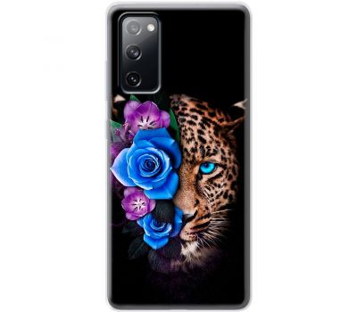 Чохол для Samsung Galaxy S20 FE (G780) MixCase Леопард у квітах