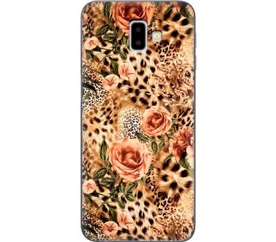 Чохол для Samsung Galaxy J6+ 2018 (J610) MixCase Леопард троянди