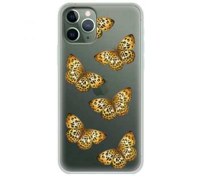 Чохол для iPhone 11 Pro MixCase Леопард метелика