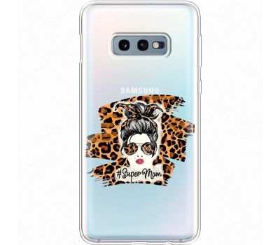 Чохол для Samsung Galaxy S10e (G970) MixCase Леопард super mom