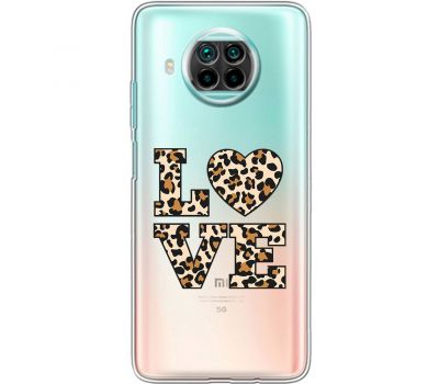 Чохол для Xiaomi Mi 10T Lite MixCase Леопард love