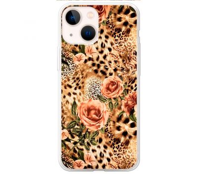 Чохол для iPhone 13 mini MixCase Леопард троянди