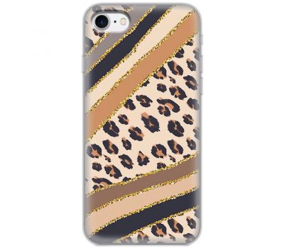 Чохол для iPhone 7 / 8 / SE MixCase Леопард палітра