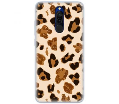 Чохол для Xiaomi Redmi 8 MixCase Леопард класика