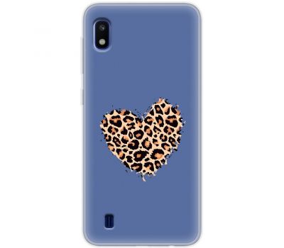 Чохол для Samsung Galaxy A10 (A105) MixCase Леопард серце