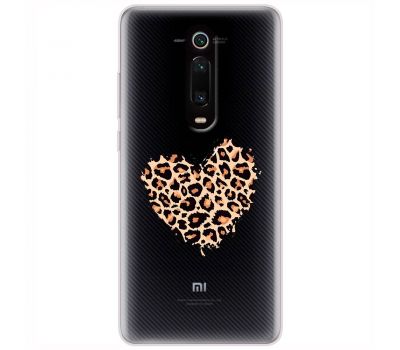 Чохол для Xiaomi Mi 9T/9T Pro/Redmi K20/K20 Pro MixCase Леопард серце