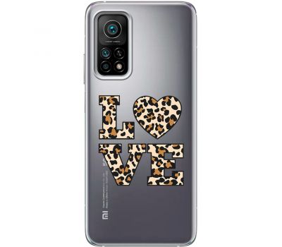 Чохол для Xiaomi Mi 10T / Mi 10T Pro MixCase Леопард love