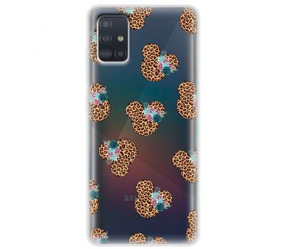 Чохол для Samsung Galaxy A51 (A515) / M40s MixCase Леопард Мінні Маус