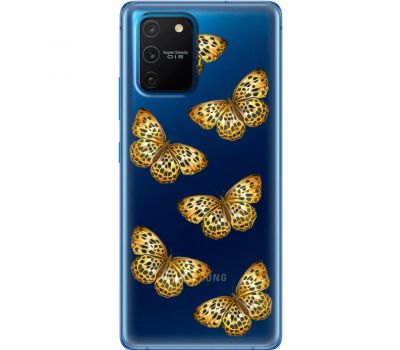 Чохол для Samsung Galaxy S10 Lite (G770) / A91 MixCase Леопард метелика