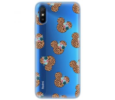 Чохол для Xiaomi Redmi 9A MixCase Леопард Мінні Маус