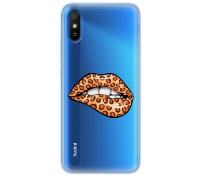 Чохол для Xiaomi Redmi 9A MixCase Леопард губи