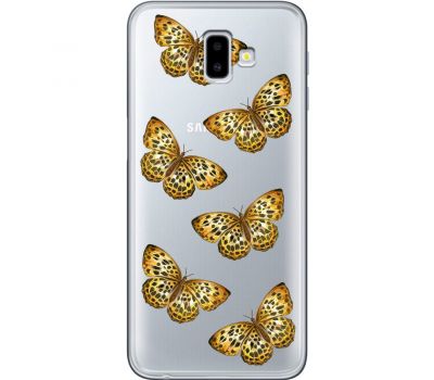 Чохол для Samsung Galaxy J6+ 2018 (J610) MixCase Леопард метелика