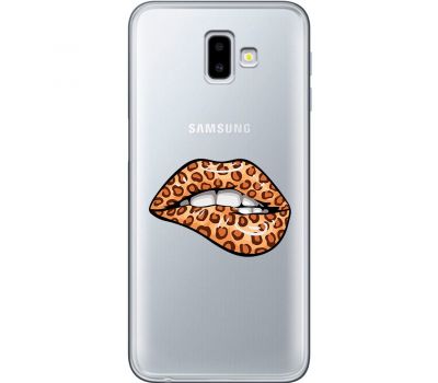 Чохол для Samsung Galaxy J6+ 2018 (J610) MixCase Леопард губи