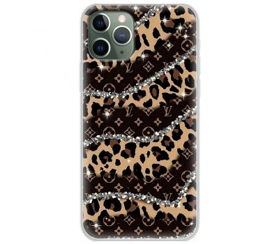 Чохол для iPhone 11 Pro Max MixCase Леопард Louis Vuitton