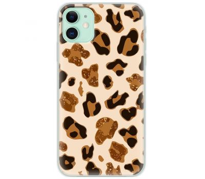 Чохол для iPhone 12 MixCase Леопард класика