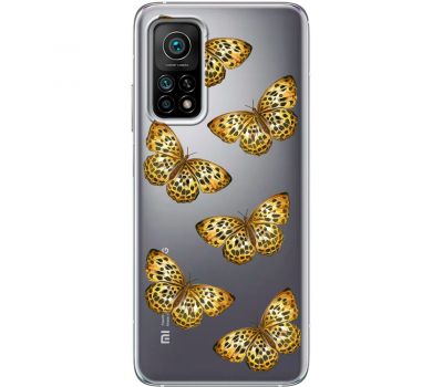 Чохол для Xiaomi Mi 10T / Mi 10T Pro MixCase Леопард метелика