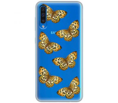 Чохол для Samsung Galaxy A50/A50s/A30s MixCase Леопард метелика