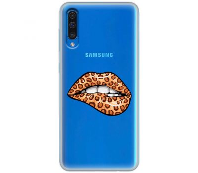 Чохол для Samsung Galaxy A50/A50s/A30s MixCase Леопард губи