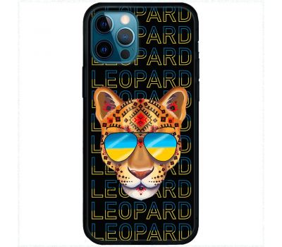 Чохол для iPhone 12 Pro MixCase техніка гламурний Leopard