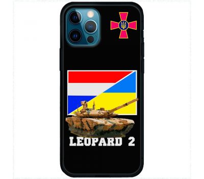 Чохол для iPhone 12 Pro MixCase техніка Leopard 2