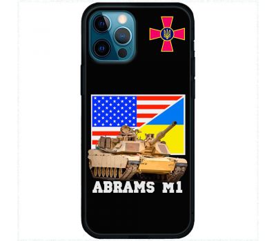 Чохол для iPhone 12 Pro MixCase техніка Abrams M1