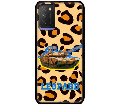 Чохол для Xiaomi Poco M3 MixCase техніка масть Leopard