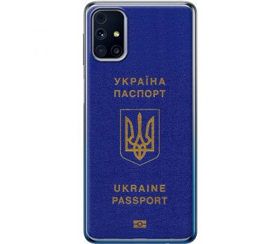 Чохол для Samsung Galaxy M31s (M317) MixCase патріотичні Україна паспорт