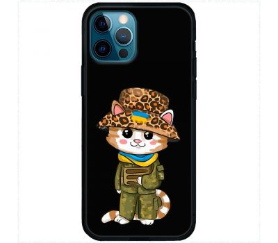 Чохол для iPhone 12 Pro MixCase техніка леопардениш