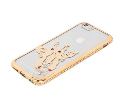 Чохол Kingxbar Diamond для iPhone 6 золотистий жираф 3102078