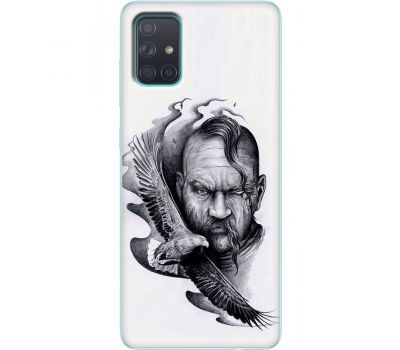 Чохол для Samsung Galaxy A71 (A715) MixCase патріотичні козак та сокіл