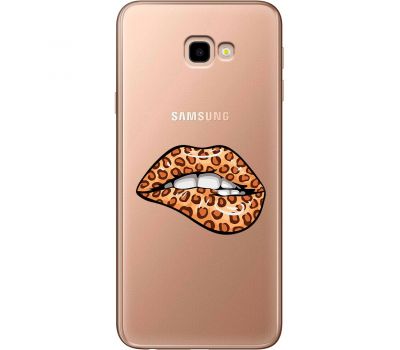 Чохол для Samsung Galaxy J4+ 2018 (J415) MixCase Леопард губи