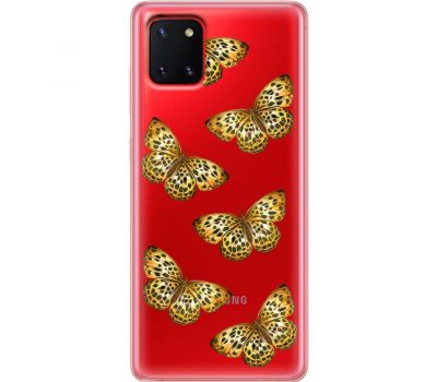 Чохол Samsung Galaxy Note 10 Lite (N770) / A81 MixCase Леопард метелика